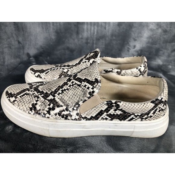 Coconuts Snakeskin Shoes Woman’s slip on Shoe Adult Size 8 - Picture 5 of 5
